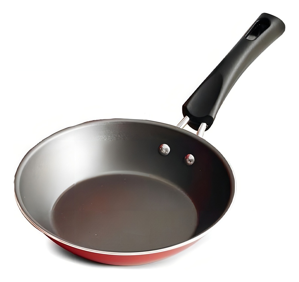 Batería De Cocina Simple Cooking 9 Pzas Color Rojo Tramontina