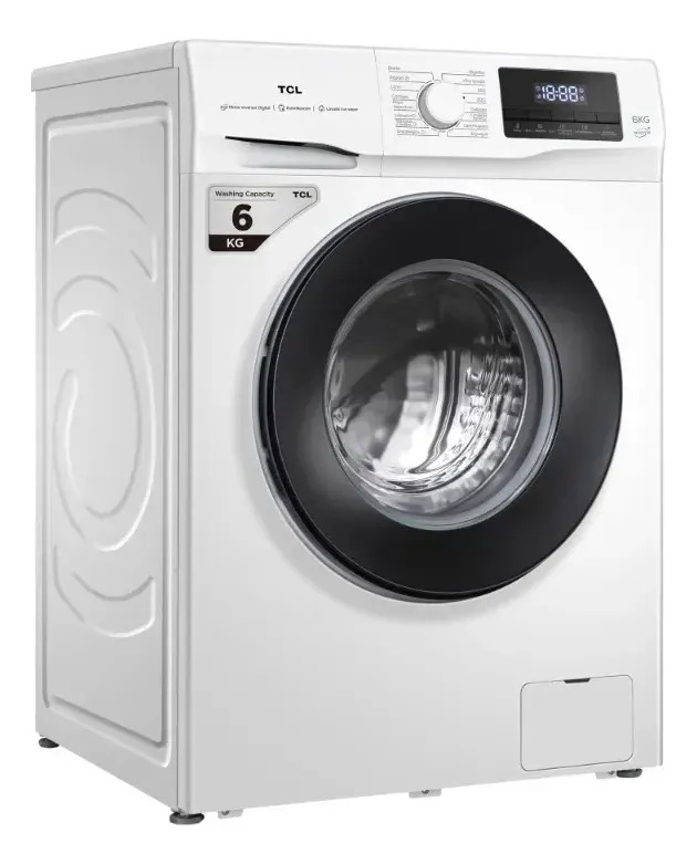 Lavarropas Inverter Effiwash 1200rpm 6kg Carga Frontal TCL