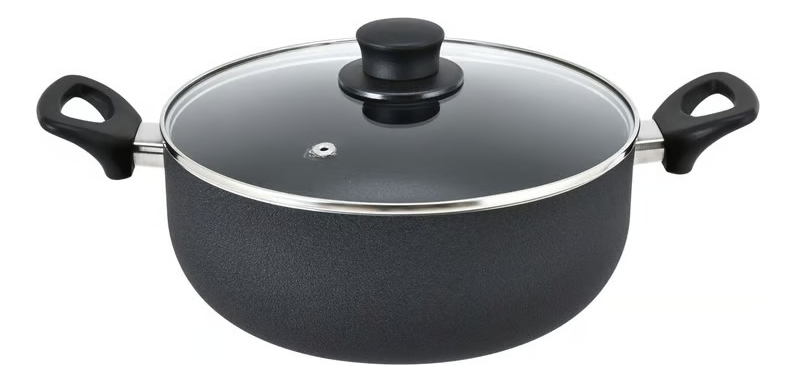 Bateria de Cocina 4 Piezas Olla Cacerola Aluminio Antiadherente Mta