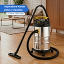 Aspiradora Sopladora Konan 15l 1200w Liquido Polvo Hepa