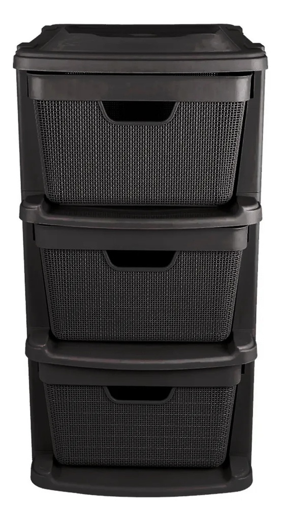 Cajonera Vitta Canasto Organizador Chifonier Yute Deco Moda