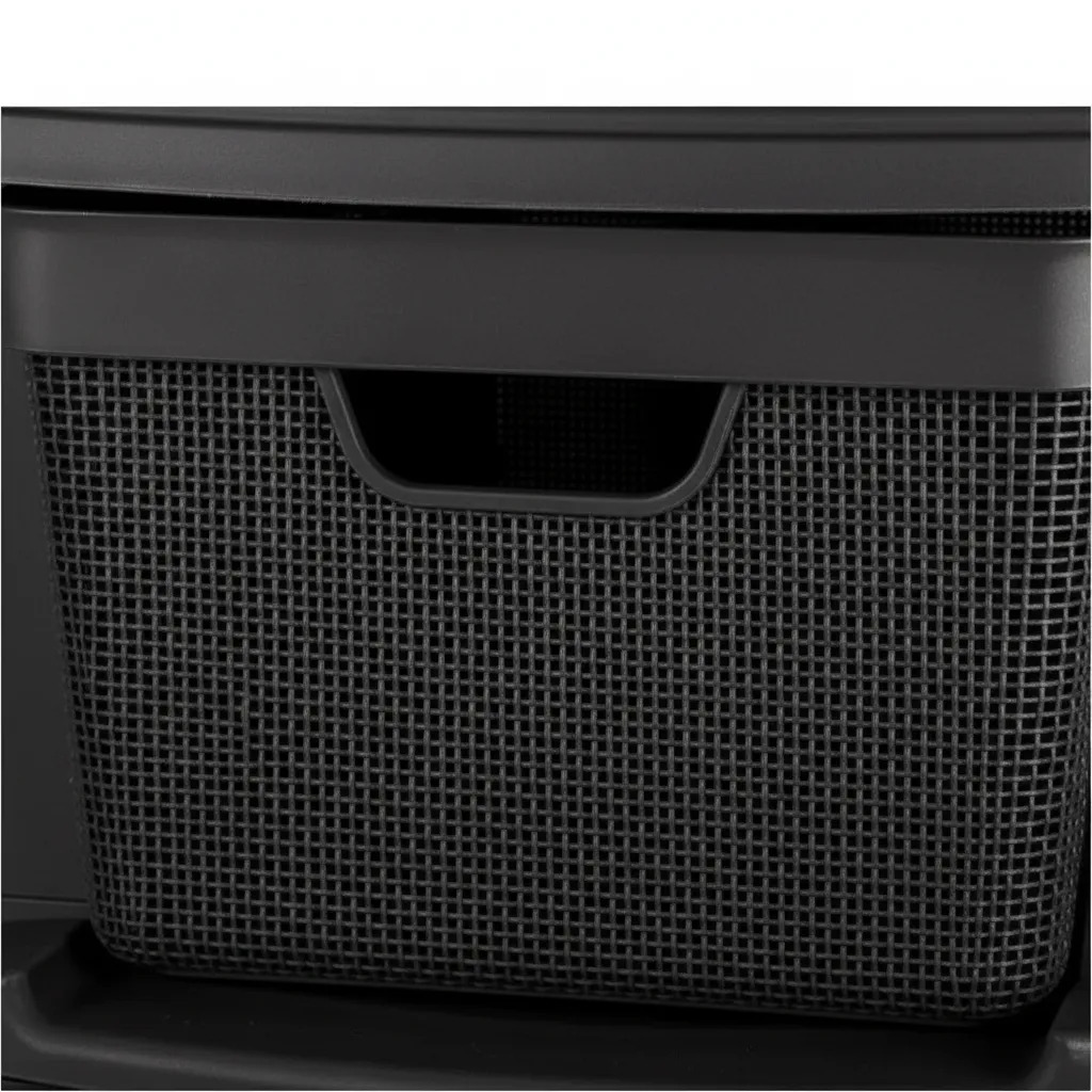 Cajonera Vitta Canasto Organizador Chifonier Yute Deco Moda