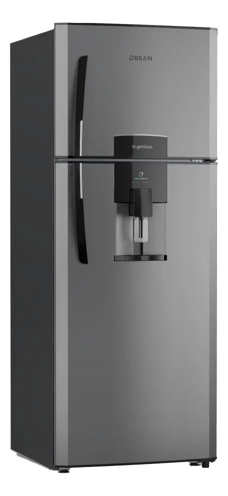 Heladera Con Freezer Cíclica 362l Gris Drean Hdr370f61e