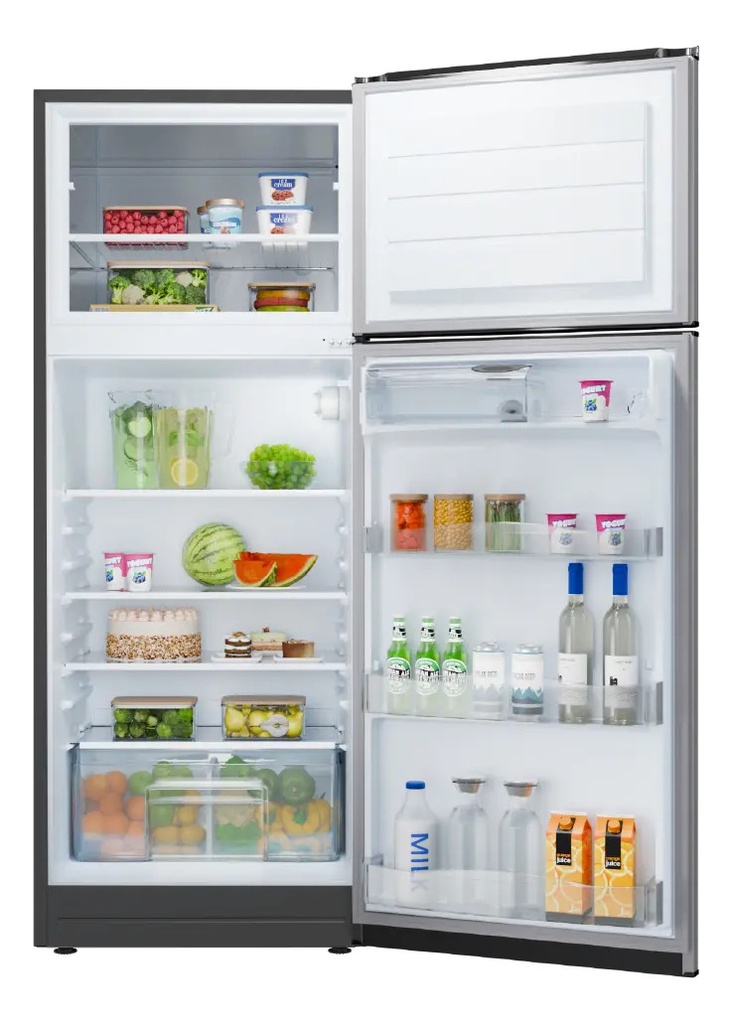 Heladera Con Freezer Cíclica 362l Gris Drean Hdr370f61e