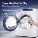 Lavarropas Automatico Drean 7 Kg Lfdr0609lb0 Blanco