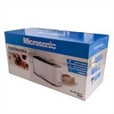 Tostadora Eléctrica Microsonic 4 Panes 7 Niveles Blanco