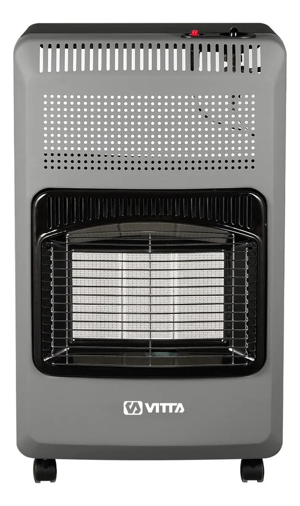 Estufa Garrafera Plegable Vitta Portatil Regulador 10kg Color Gris