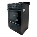 Cocina Vitta Con Visor Sin Parrilla 52cm Gas Envasado Negro