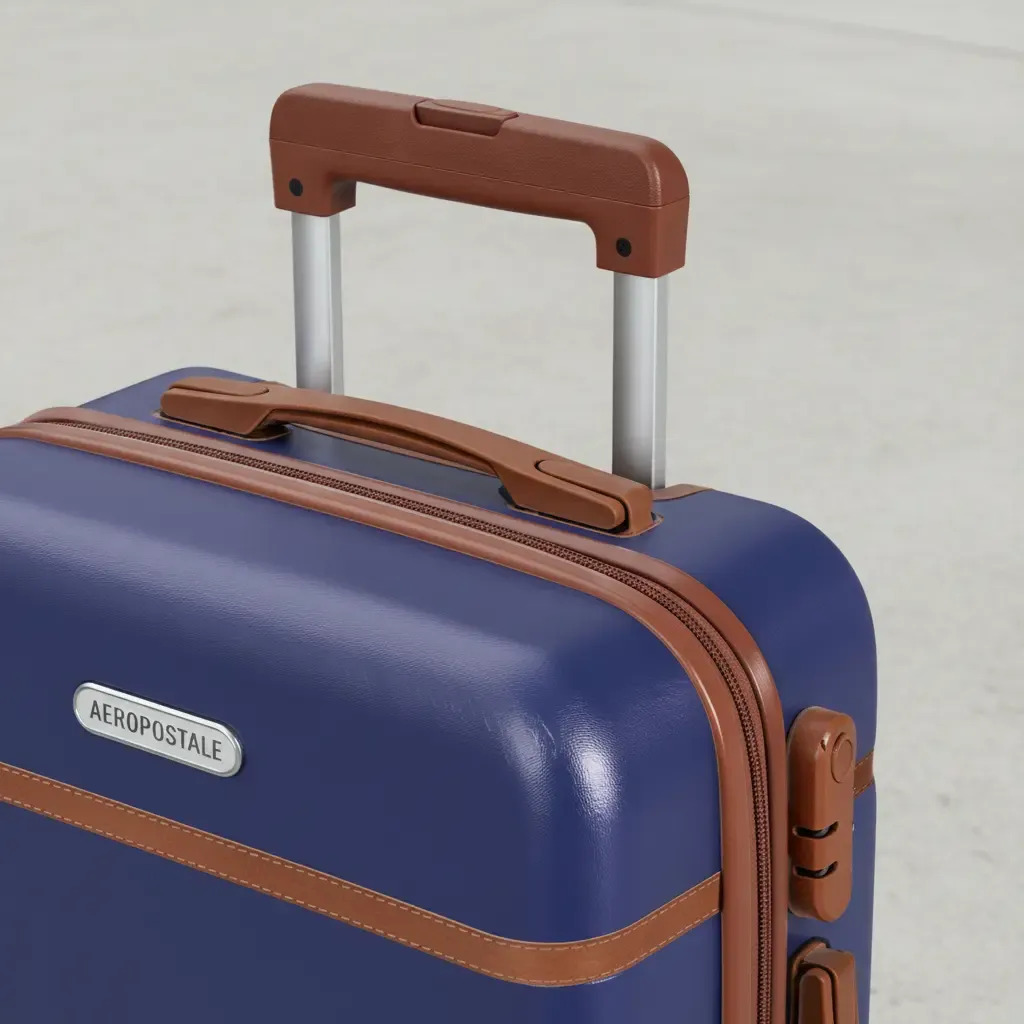 Set 3 Valijas Aeropostales 20 24 28 Rigida C/ Azul