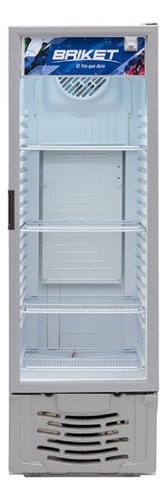 Heladera Exhibidora Briket M3000 293 L Color Blanco