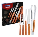 Kit Completo De Utensilios Para Barbacoa Tramontina 15 Pieza