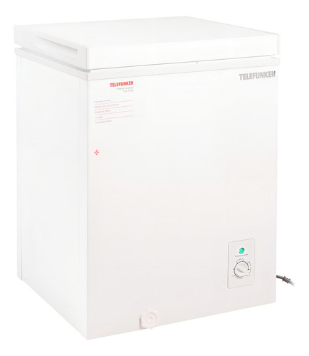 Freezer De Pozo Tfk-fp50 50 Litros Telefunken Color Blanco 