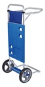 Carrito Mesa Plegable Mor 2495 Porta Sillas Aluminio Color Azul 