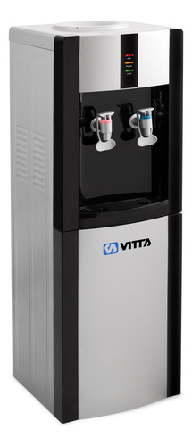 Dispenser De Agua Vitta Frío/calor Con Conservadora Dafcb001 - Gris 