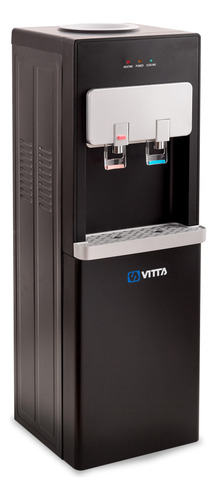 Dispenser De Agua Vitta Frío/calor Con Conservadora Dafcb002 - Negro 