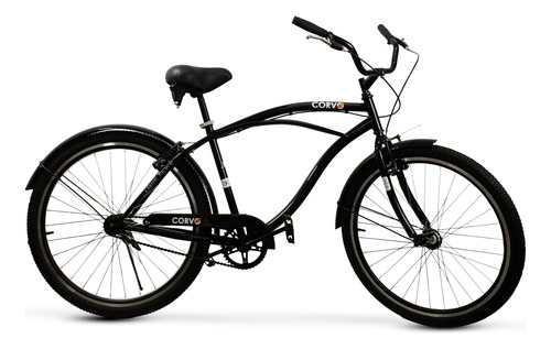 Bicicleta Playera R27 Corvo Color Negro 27" 