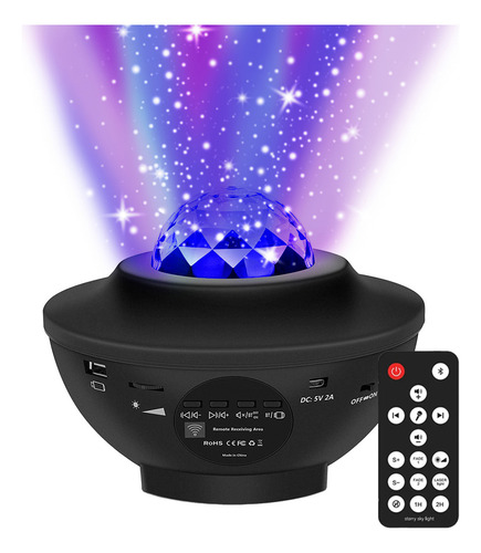 Proyector Luz Galaxia Led Bl-xk01 Smart Tech Negro