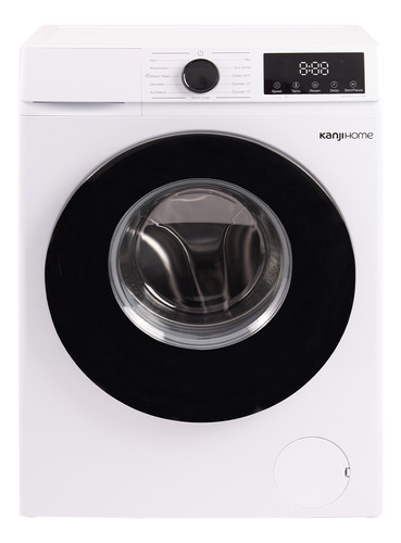Lavarropas Kanji Kjh-wmcfwt8k 8kg Inverter Frontal Blanco 