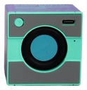 Parlante Portátil Music Bluetooth Mini Azul 