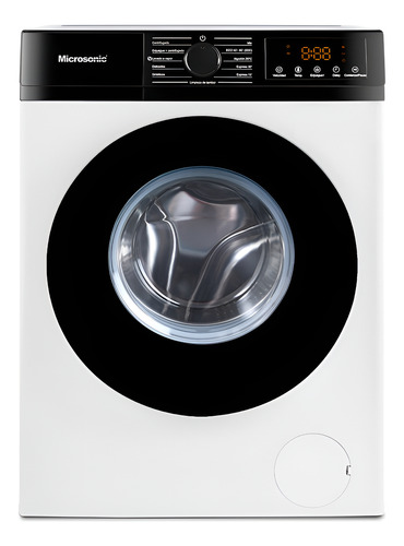 Lavarropas Automático Microsonic 8kg Inverter Frontal Blanco