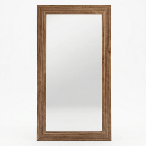 Espejo Pared 44x94 Cm Marco De Madera