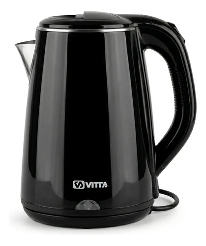 Pava Electrica Hervidora Vitta 1.8l 1500w Apagado Automatico Negro