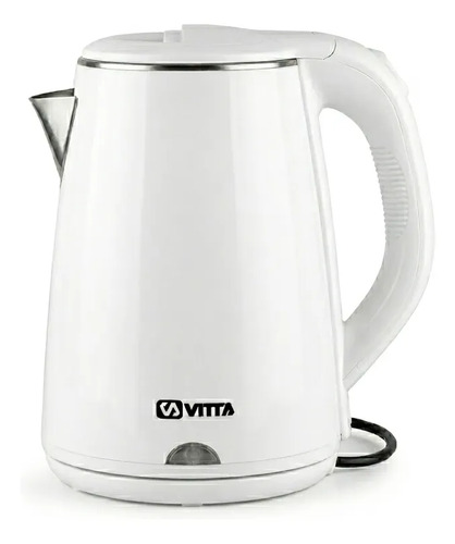 Pava Electrica Hervidora Vitta 1.8l 1500w Apagado Automatico Blanco