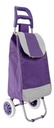 Changuito De Compras Reforzado 35 L Plegable Mercado Y Hogar Violeta