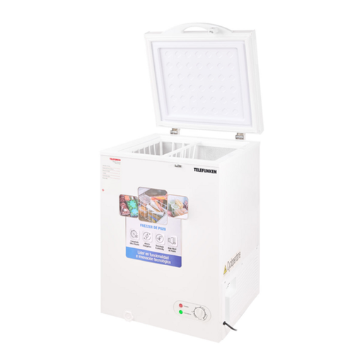 [5677] Freezer De Pozo Telefunken 120l Con Traba Tfk-fp120