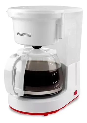 [4269] Cafetera Black+decker Cm0410-ar - Semi Automática Blanca.