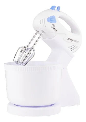 [5445] Batidora De Mano Con Bowl Kanji KJH-PL0300HMB01 7 Vel Blanco