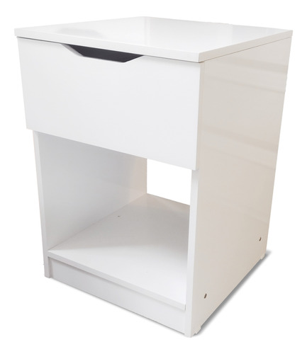 [6748] Mesa De Luz Con Cajon Vitta Blanco 40x35,5x56,5 