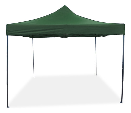[6851] Gazebo Reforzado 3x3 Mts Plegable Autoarmable Microsonic color Verde 