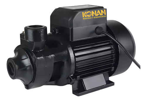 [6165] Bomba Periferica Konan 1/2hp Altura 28mts Caudal 28 L/min Negro 50 Hz Monofásica 