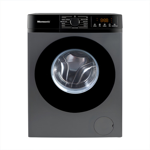 [7099] Lavarropas Microsonic Inverter 6kg Automatico Frontal Gris