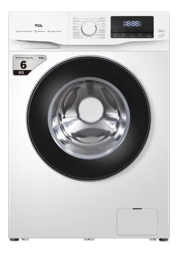 [7194] Lavarropas Inverter Effiwash 1200rpm 6kg Carga Frontal TCL